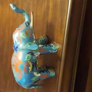 Chinese Cloisonne elephant